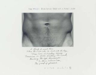 Duane Michals - The Most Beautiful Part of A Man\'S Body, 1986