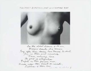 Duane Michals - The Most Beautiful Part of a Woman\'s Body, 1986