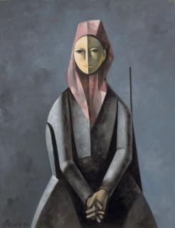 Duilio Barnabe - Femme assise