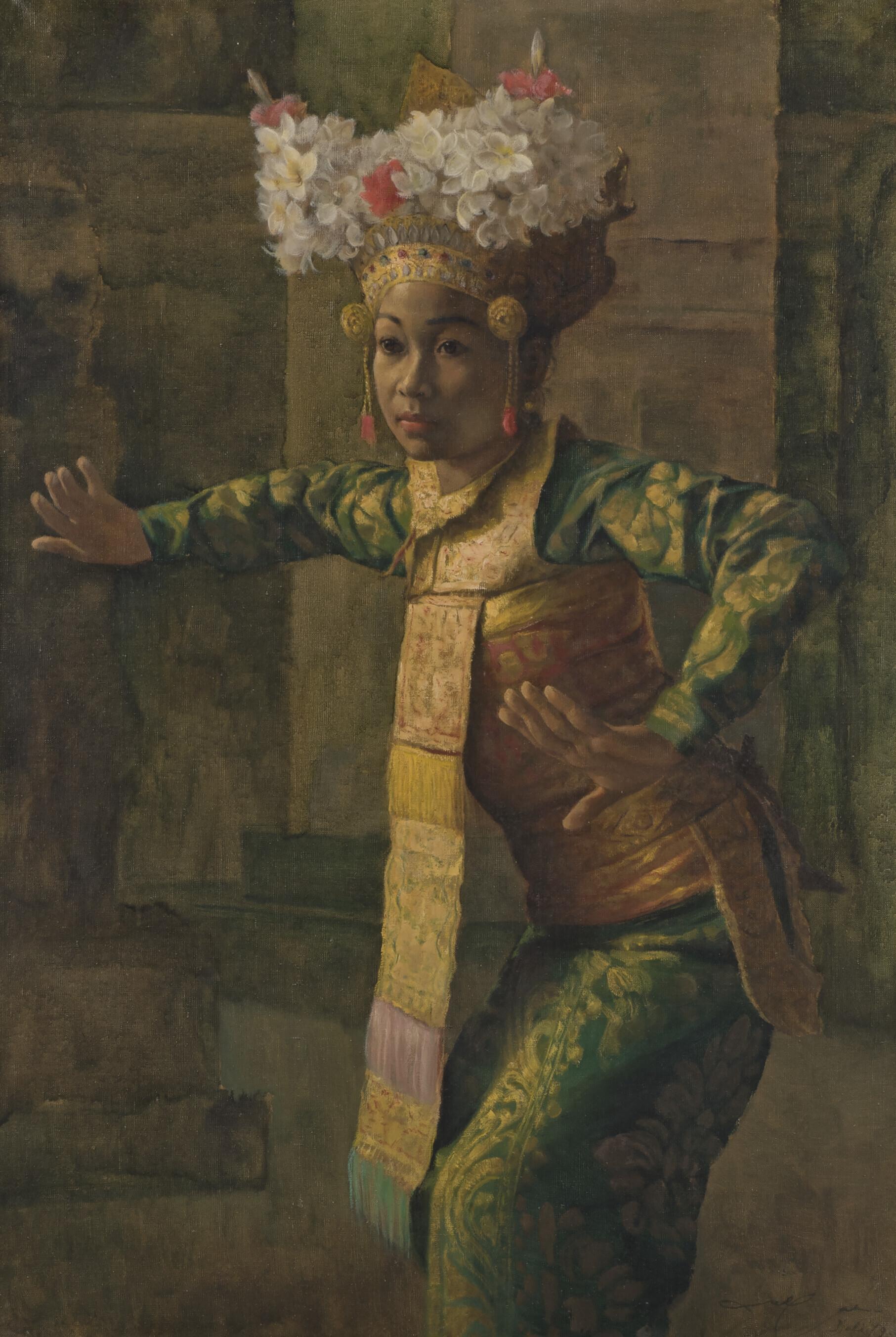 Dullah - Legong dancer