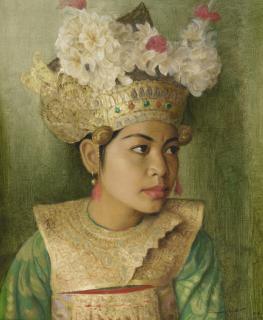 Dullah - Legong dancer