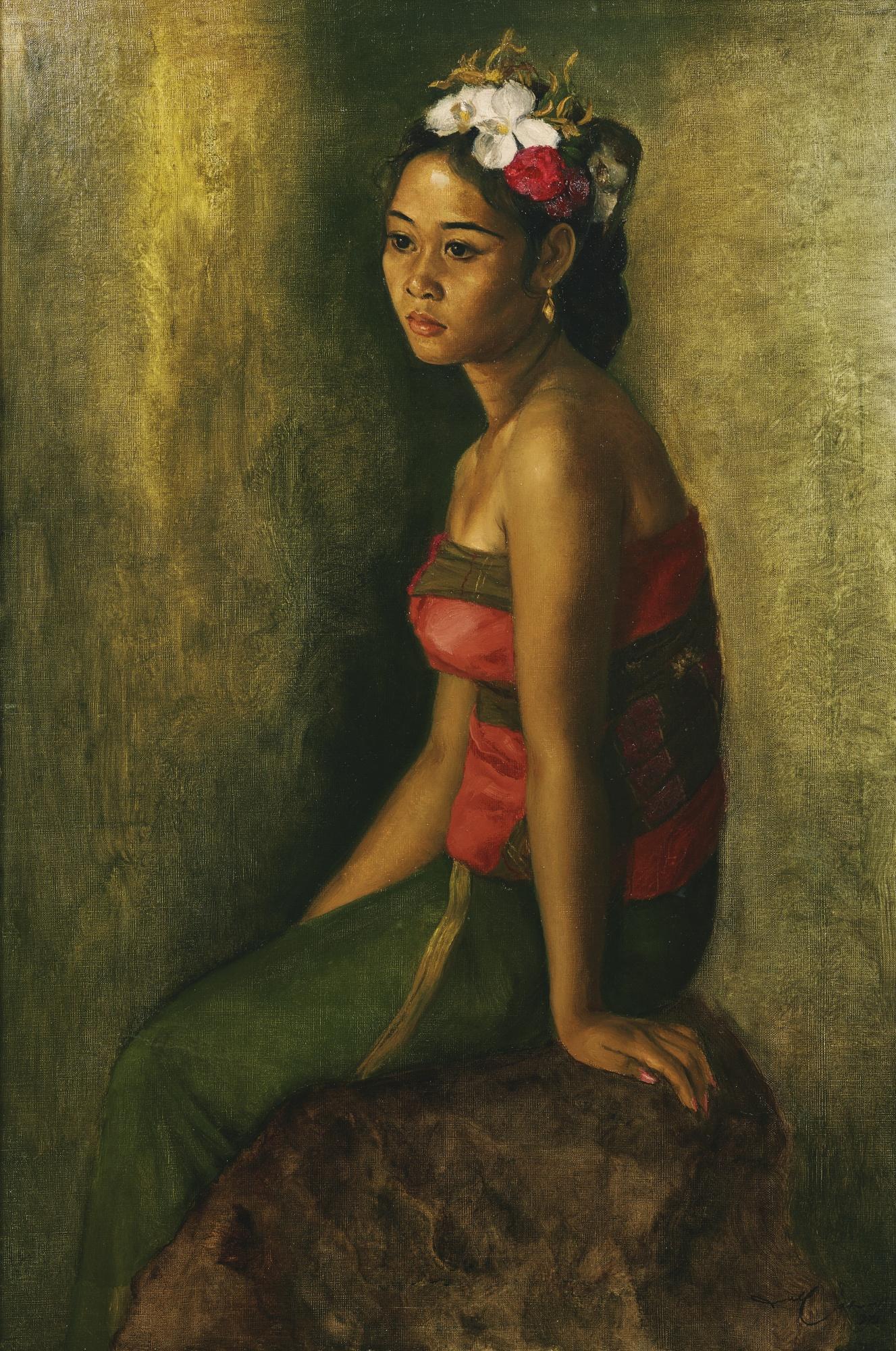 Dullah - Portrait Of A Balinese Lady