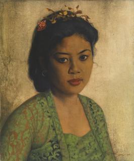 Dullah - Portrait of a Balinese lady