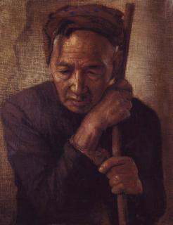 Dullah - Portrait of an old man