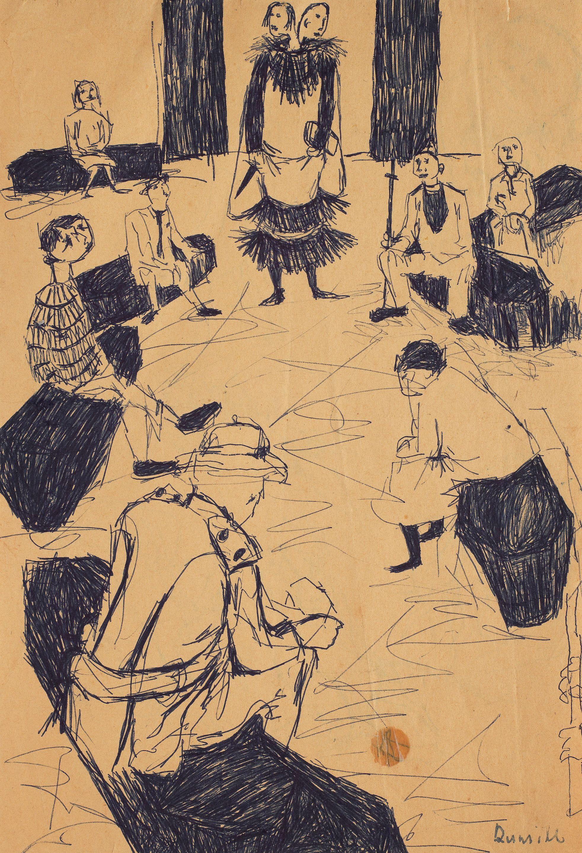 Dumile Feni-Mhlaba - \'Family of Five\'; \'Why\' & \'Two headed Preacher\'(3). 1. \'Family of Five\'