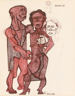 Dumile Feni-Mhlaba - Untitled