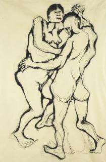 Dumile Feni - South African Dancing Couple