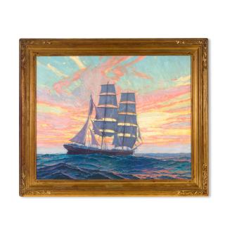 Duncan Gleason - Running her Westing Down