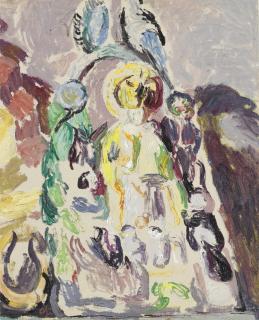 Duncan Grant - A Staffordshire Figure