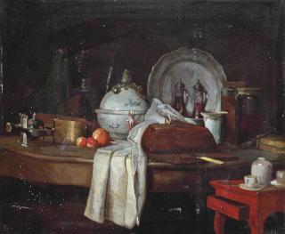 Duncan Grant - After Chardin