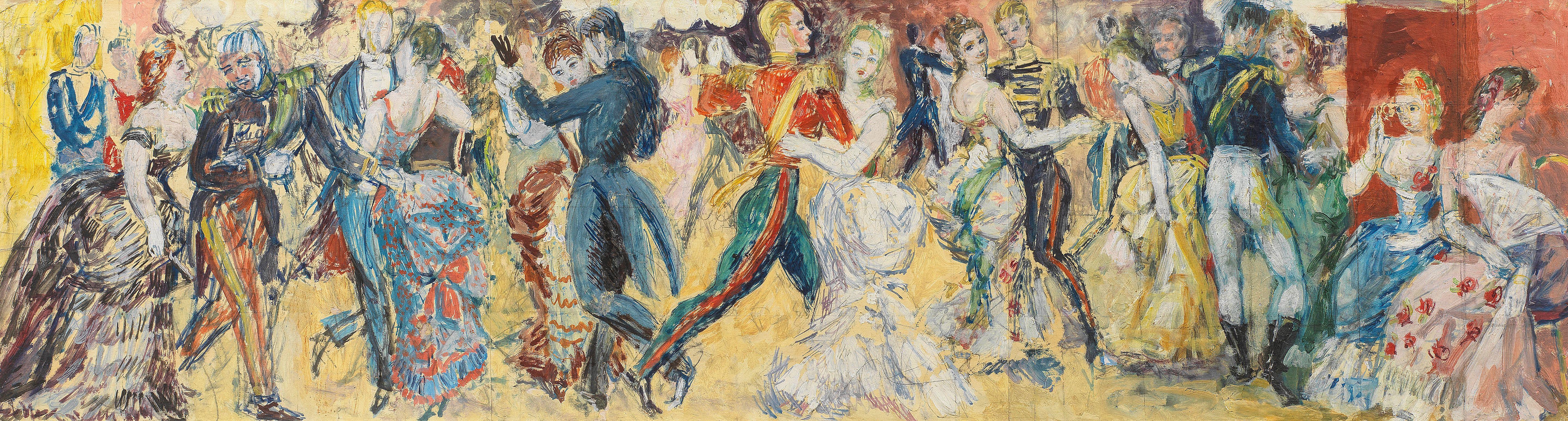 Duncan Grant - Cinderella at the Ball (For the Devonshire Hill School Mural)