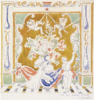 Duncan Grant - Firle Place, Mortlake Tapestry