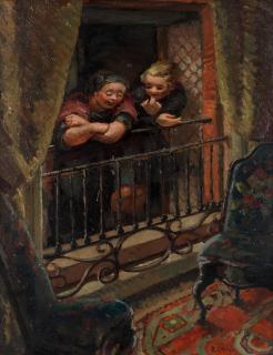 Duncan Grant - Girls on a Balcony