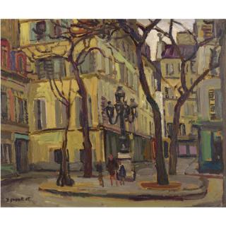Duncan Grant - La Place De Furstenberg, Paris
