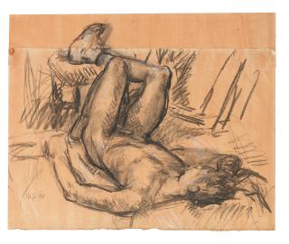 Duncan Grant - Paul Roche reclining