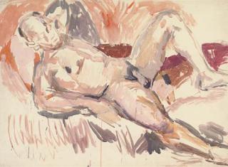 Duncan Grant - Reclining Nude, Paul Roche