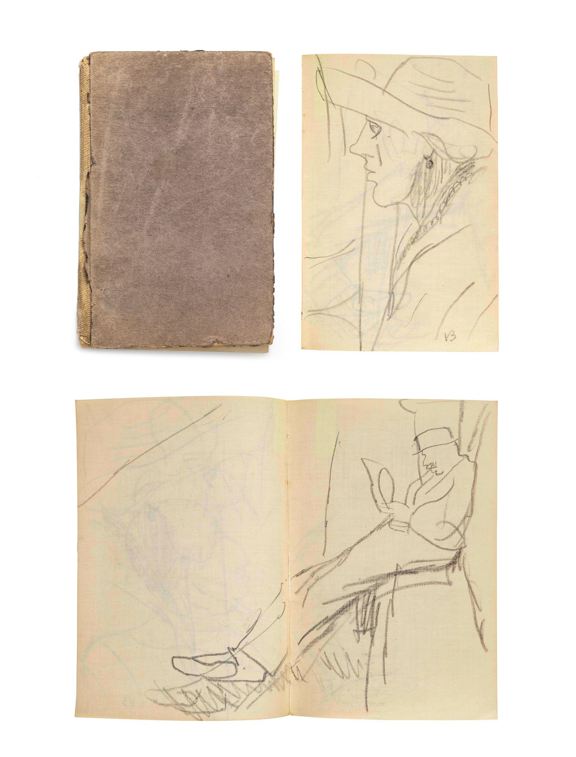 Duncan Grant - Sketchbook (Rome) 1920