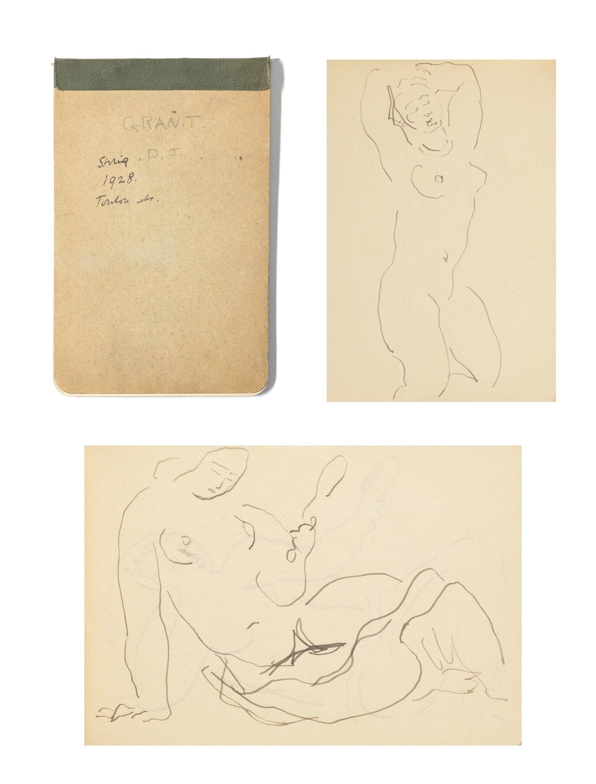 Duncan Grant - Sketchbook (Toulon) 1928
