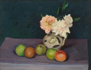 Duncan Grant - Still life with apples