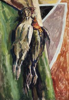 Duncan Grant - Still life with pheasant