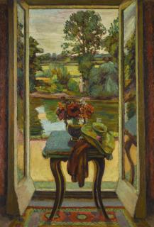Duncan Grant - The French Window, Charleston