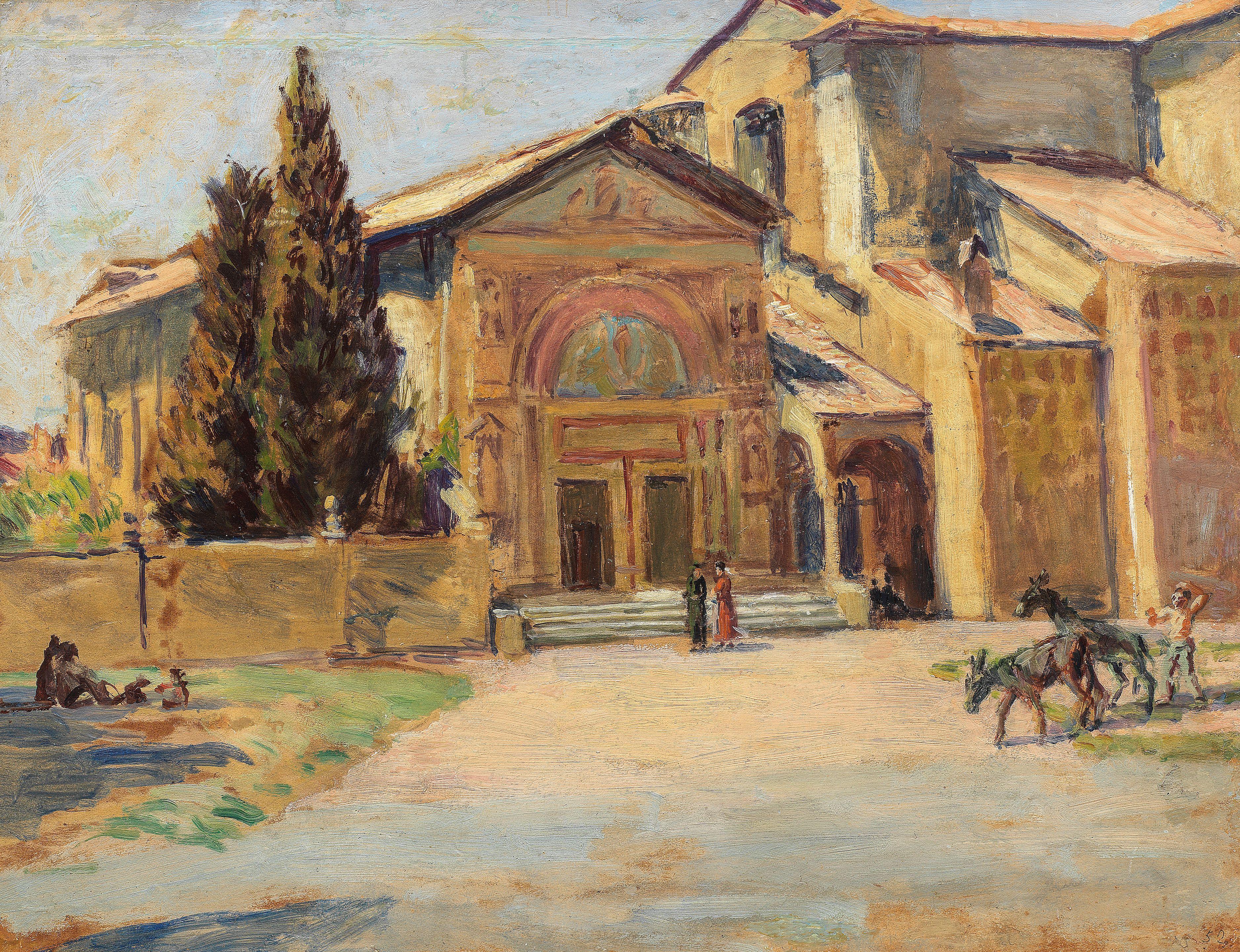 Duncan Grant - The Oratory of San Bernardino, Perugia