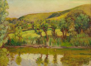 Duncan Grant - The Pond at Charleston