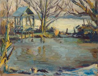 Duncan Grant - The Pond, Winter