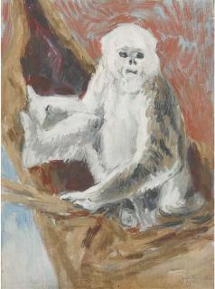Duncan Grant - Vanessa Bell\'s monkey