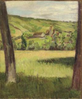 Duncan Grant - Village In France