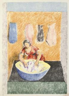 Duncan Grant - Washerwoman