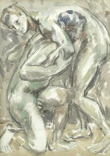 Duncan Grant - Wrestlers
