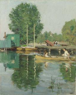 Duncan Macgregor Whyte - In the canoe