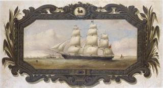Duncan McFarlane - A Belfast colonial clipper, possibly the Slieve Donard, approaching Liverpool