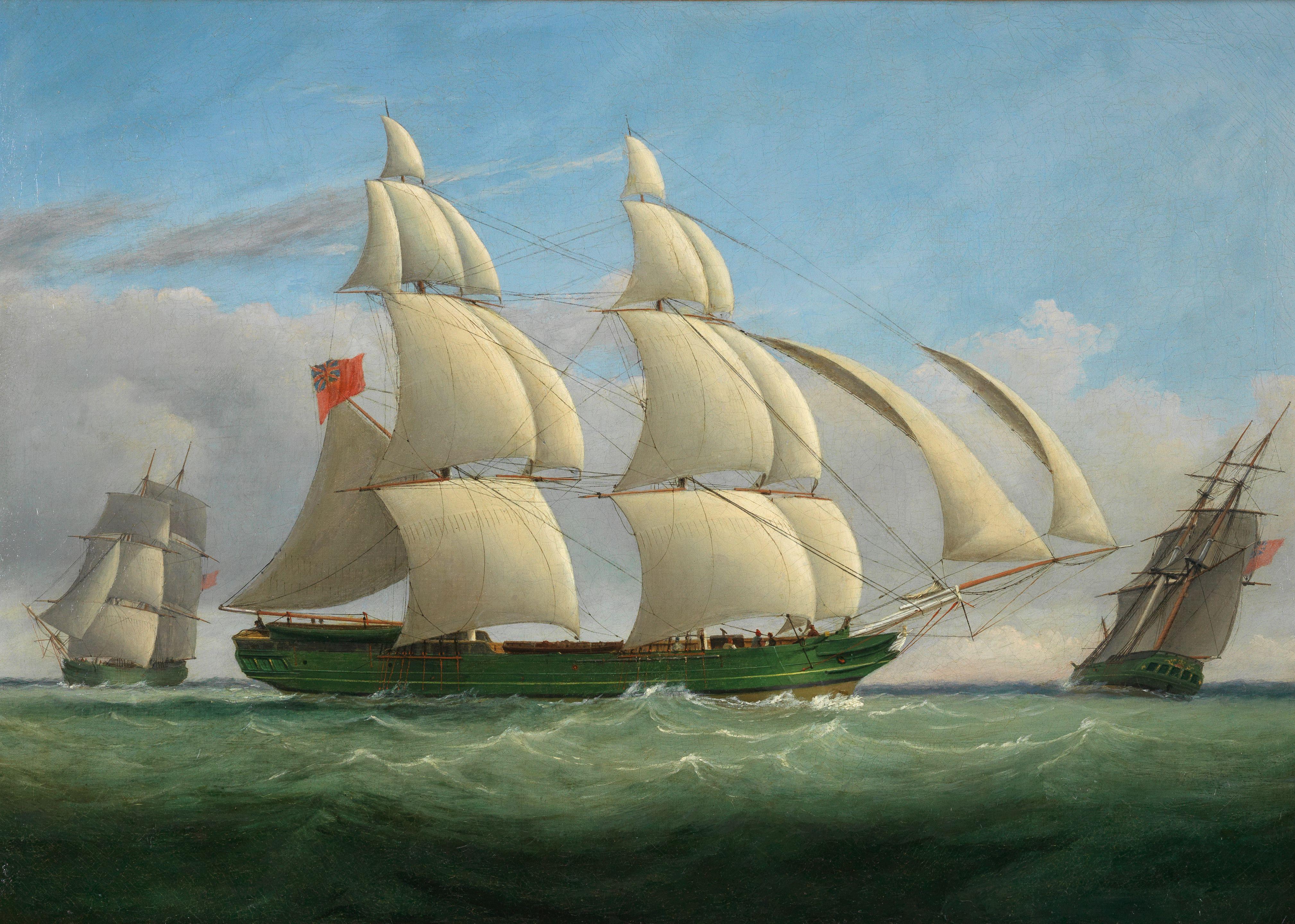 Duncan McFarlane - A merchant brig in three positions