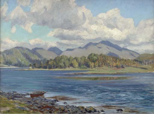 Duncan McGregor Whyte - Cruachan From Loch Etive
