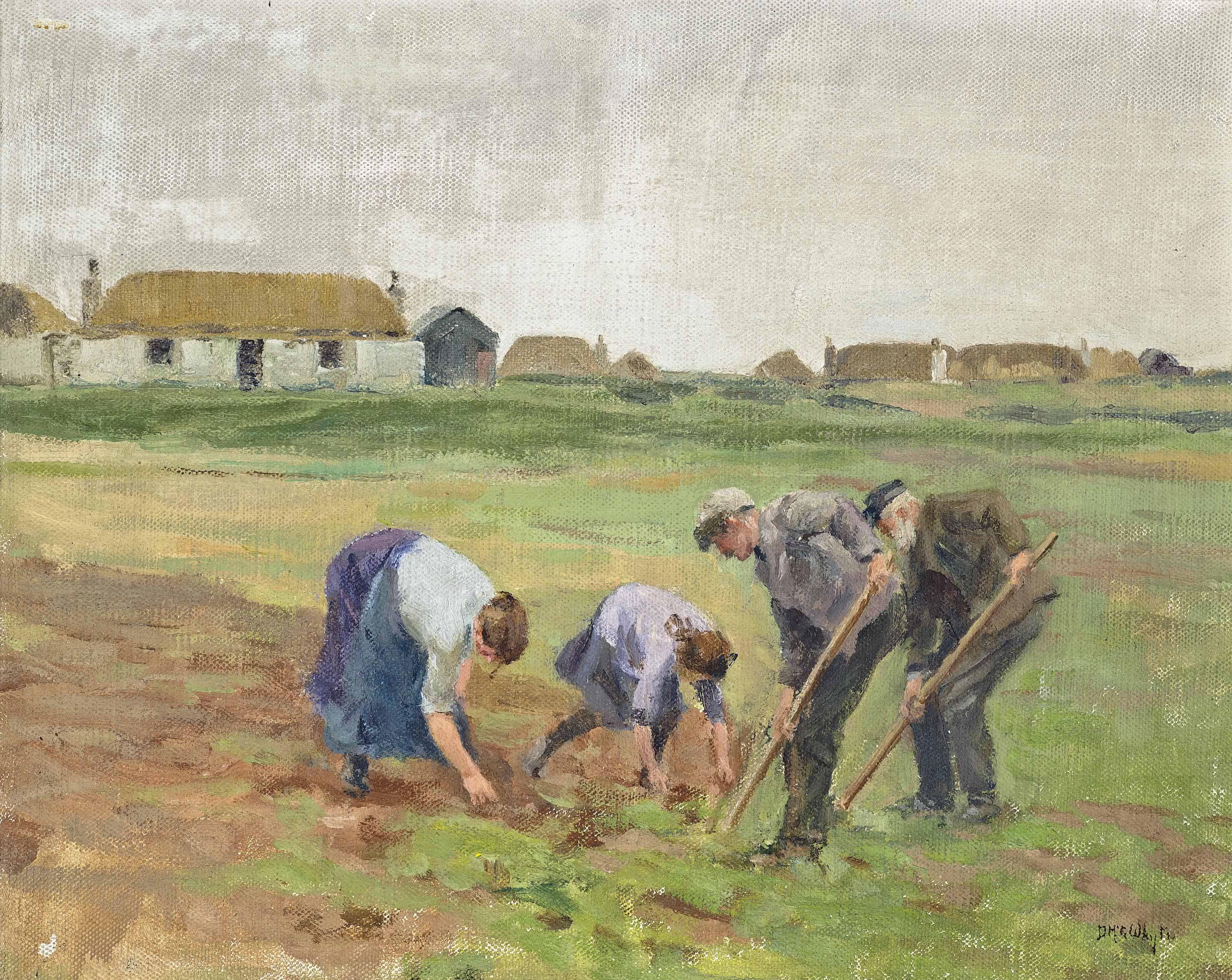 Duncan Mcgregor Whyte - \'Their Little Croft\'