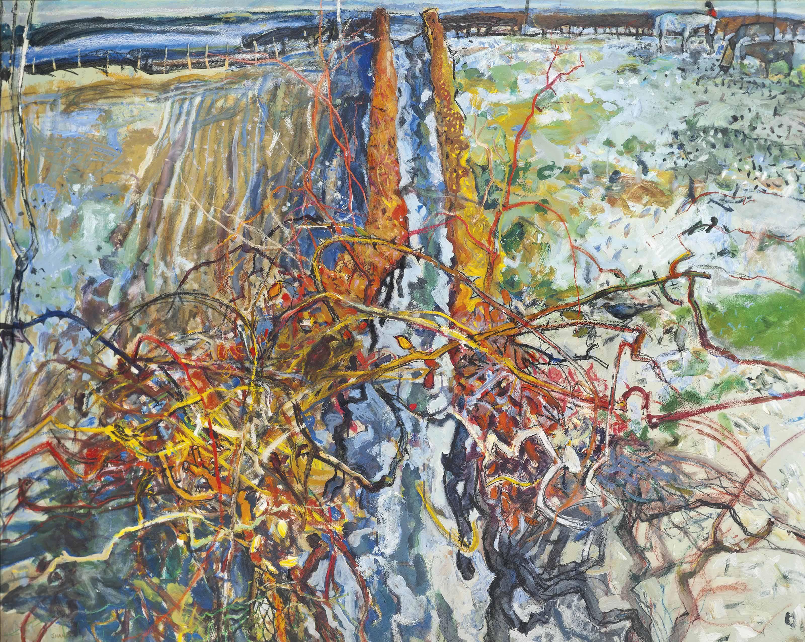 Duncan Shanks, R.S.A., R.S.W. - Thorn Birds