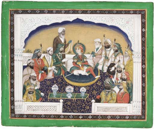 Durbar of Maharaja Dalip Singh