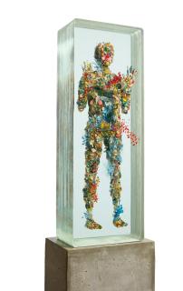 Dustin Yellin - Psychogeography Study #9 (Empathy & Entropy)