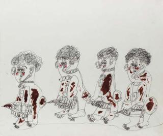 Dwight Mackintosh - Untitled (4 figures)