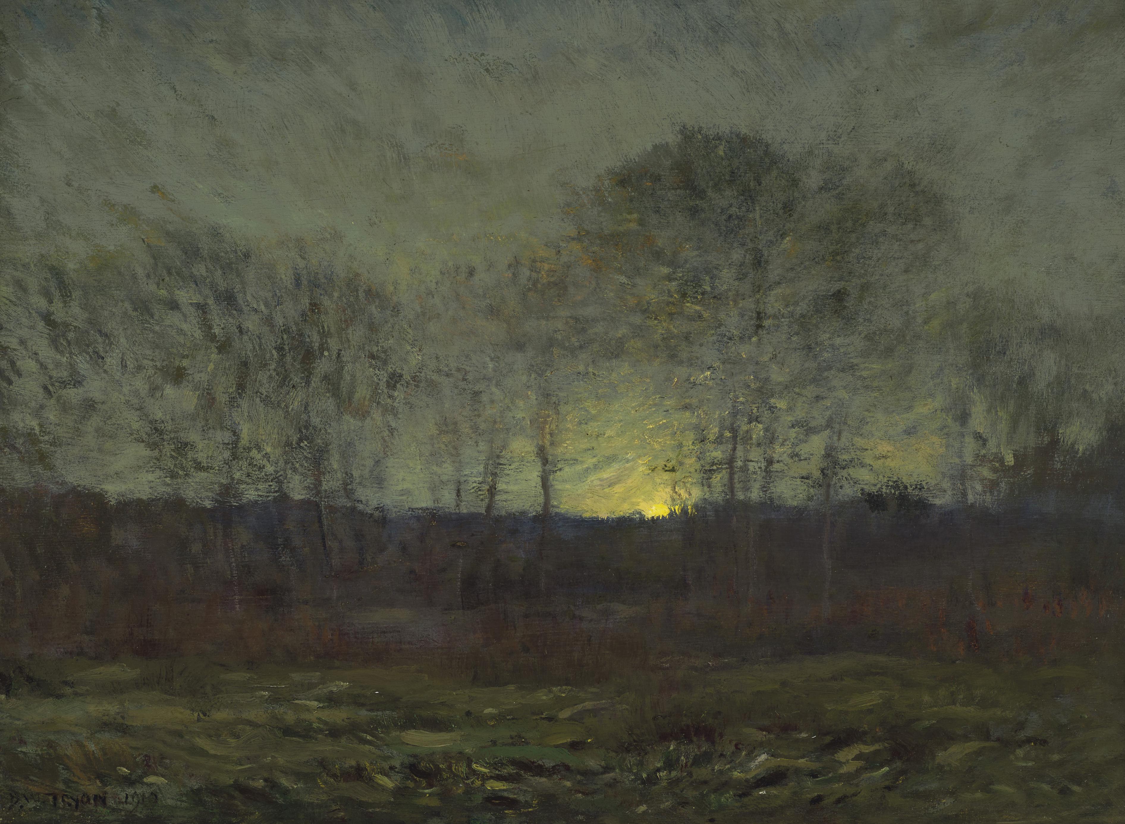 Dwight William Tryon - Moonrise