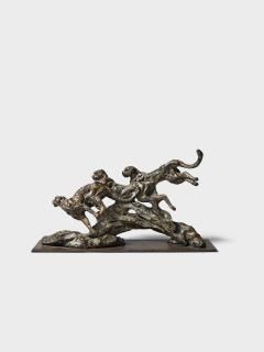 Dylan Lewis - S393 Running Cheetah Trio I Maquette