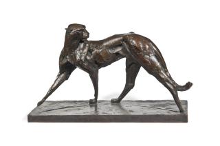 Dylan Lewis - Walking cheetah 2, maquette