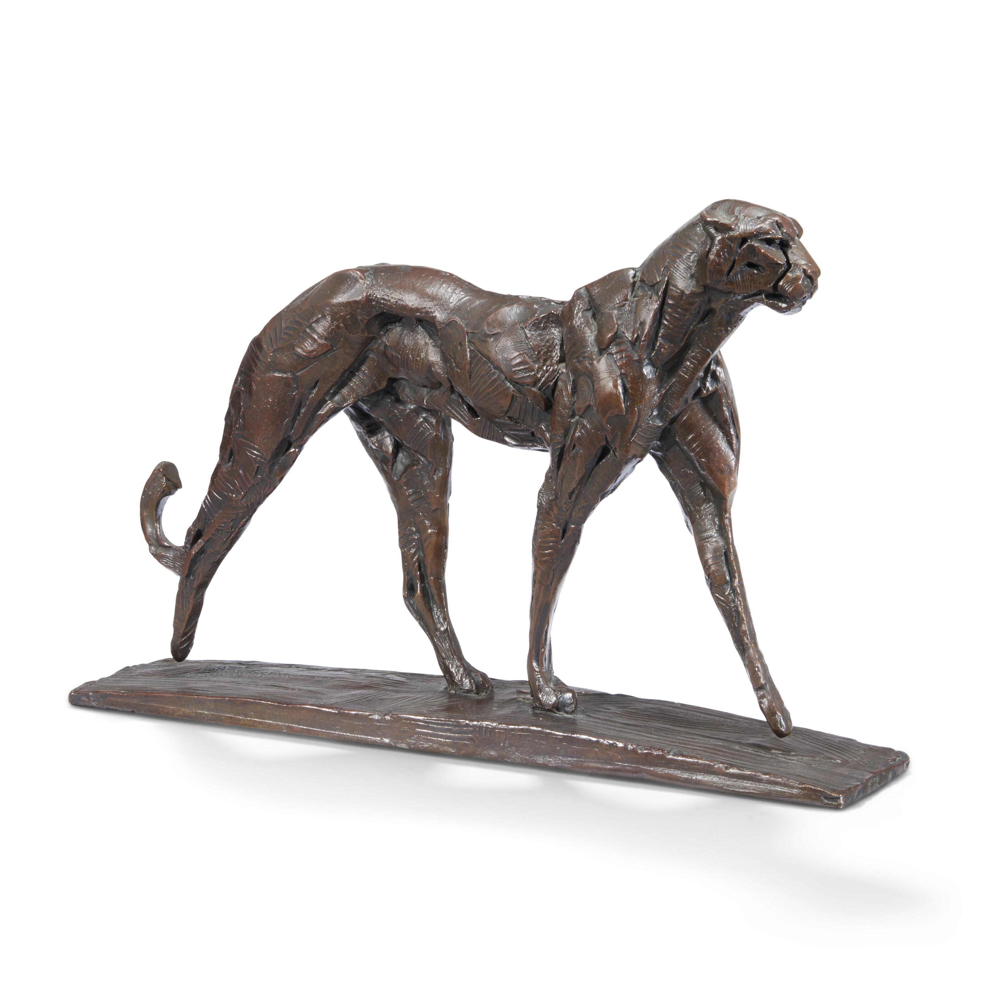 Dylan Lewis - Walking Cheetah Maquette II