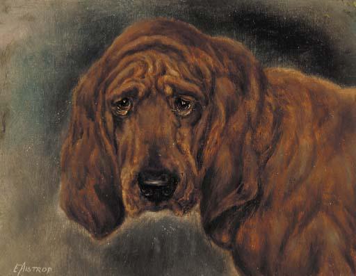 E. Aistrop - The prize bloodhound Pomilly Elf (?)