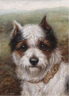 E. Aistrop - Two terriers