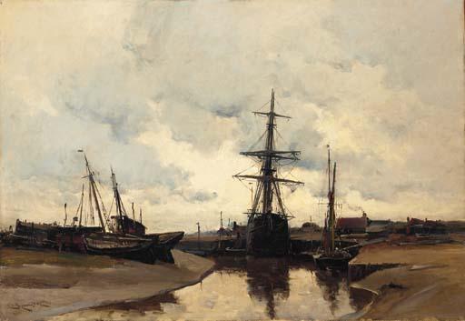 E. Aubrey Hunt - A south coast harbour