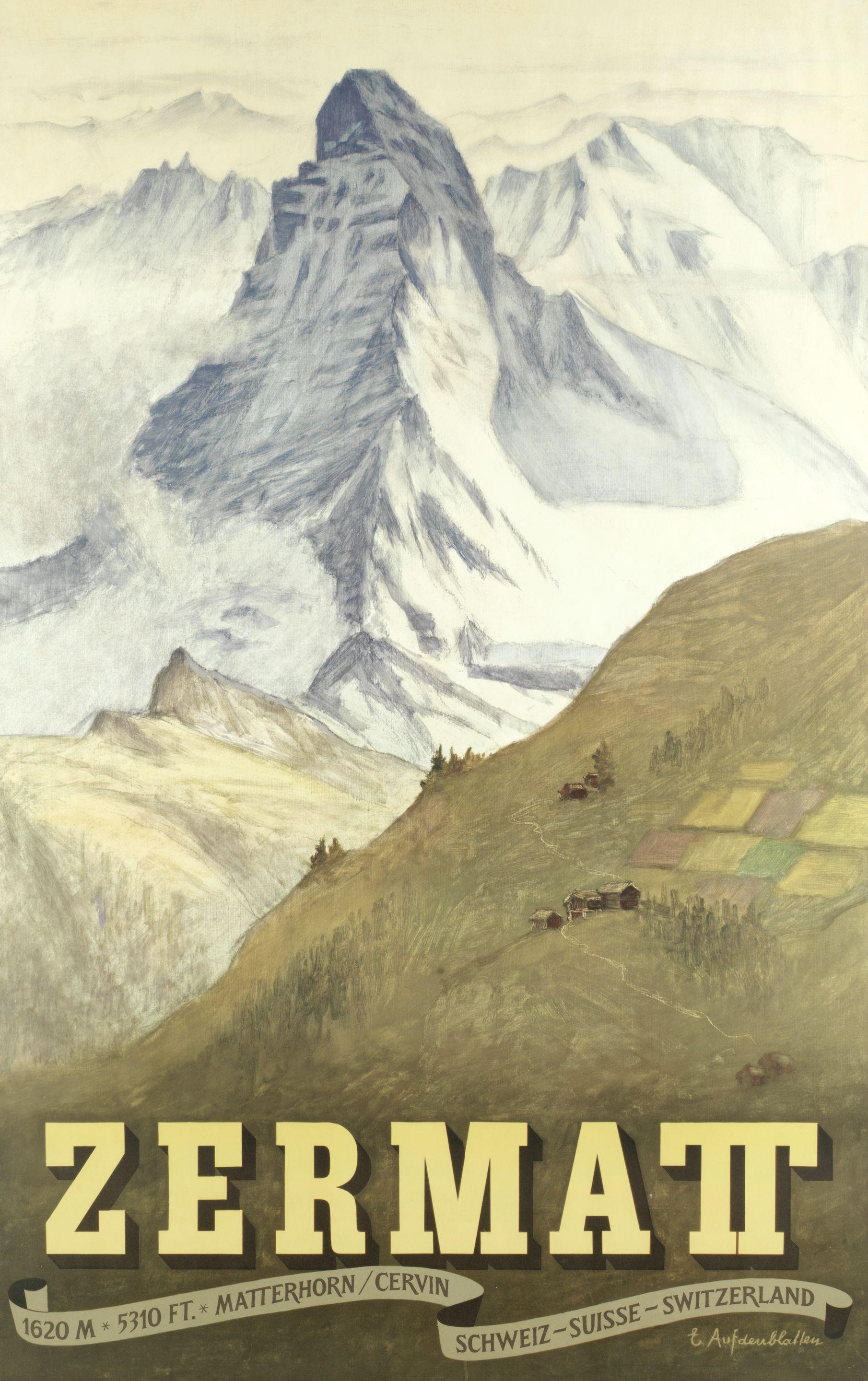 E. Aufdeublatten - Zermatt