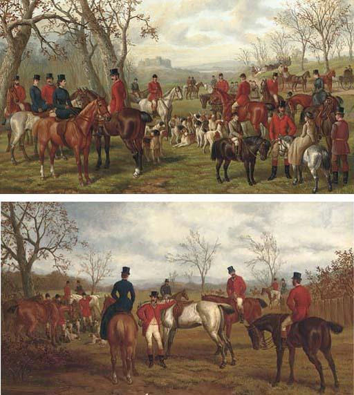 E. B. Herberte - The Meet; And Preparing To Set Off